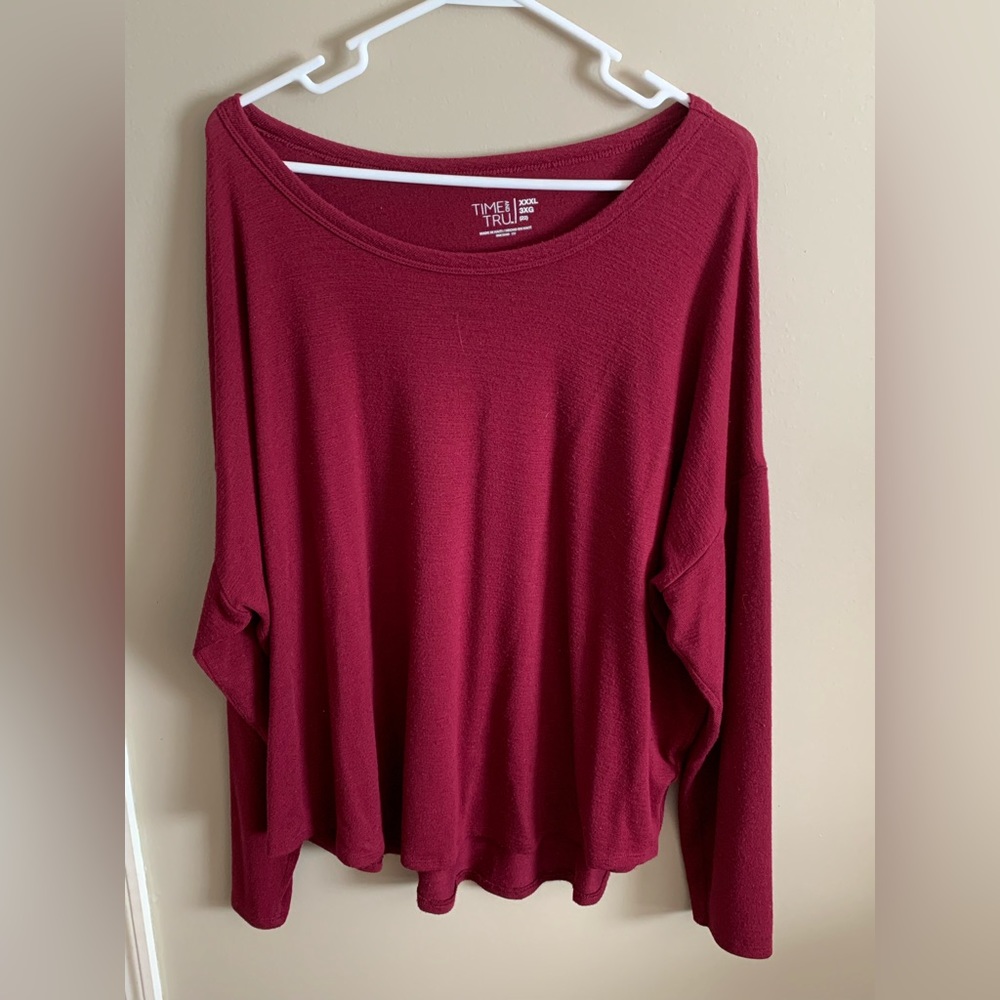Burgundy Sweater